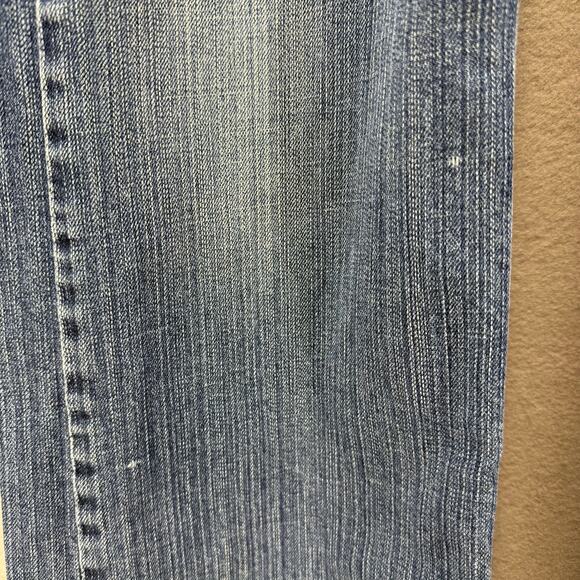 Lucky Brand Jeans Women's 14/32 Blue Y2K by Gene Montesano Straight Leg VTG - Picture 13 of 16